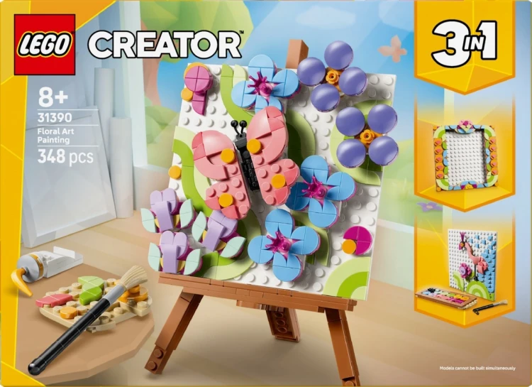 LEGO Klocki Creator 31390 Dekoracyjny obraz z kwiatami