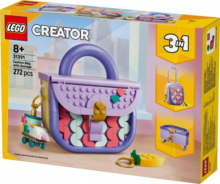 LEGO Klocki Creator 31391 Modna torebka ze schowkiem