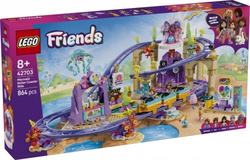 LEGO Klocki Friends 42703 Syrenkowa kolejka górska