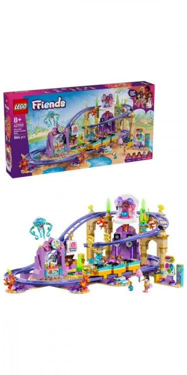 LEGO Klocki Friends 42703 Syrenkowa kolejka górska