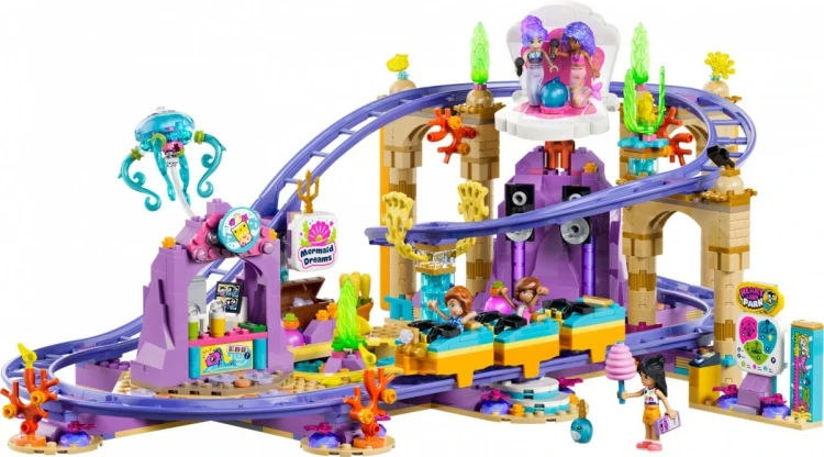 LEGO Klocki Friends 42703 Syrenkowa kolejka górska