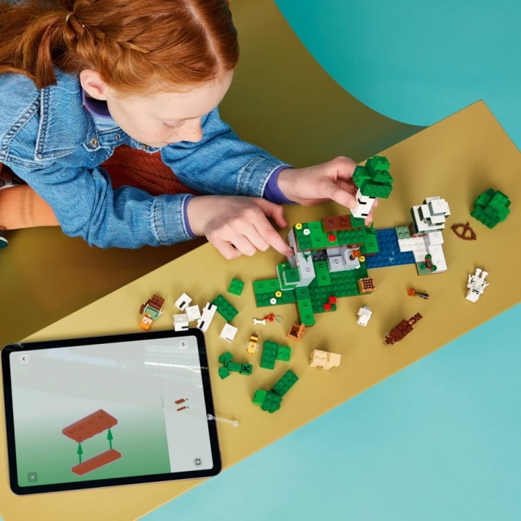 LEGO Klocki Minecraft 21593 Przetrwanie pierwszej nocy