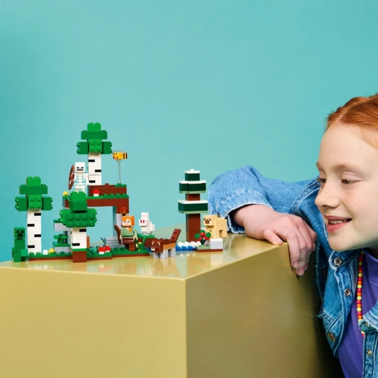 LEGO Klocki Minecraft 21593 Przetrwanie pierwszej nocy