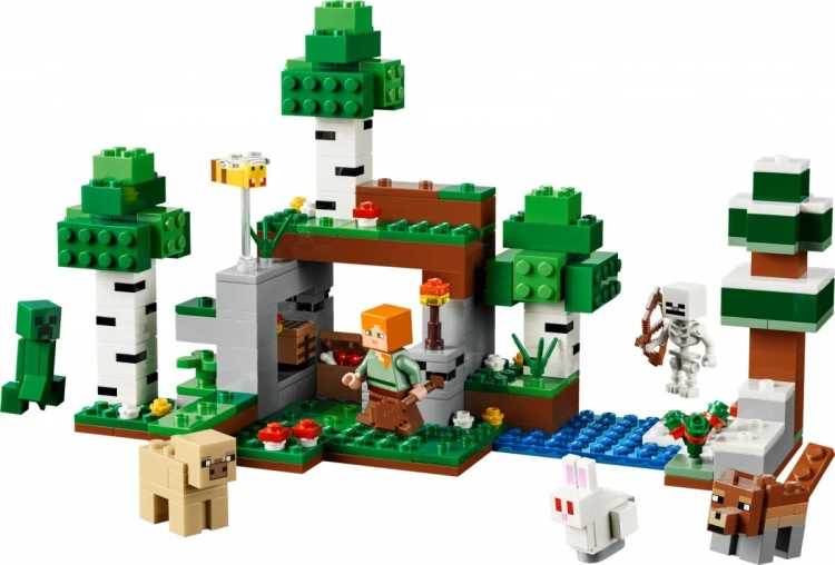 LEGO Klocki Minecraft 21593 Przetrwanie pierwszej nocy