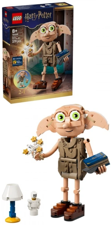 LEGO Klocki Harry Potter 76469 Wolny skrzat Zgredek