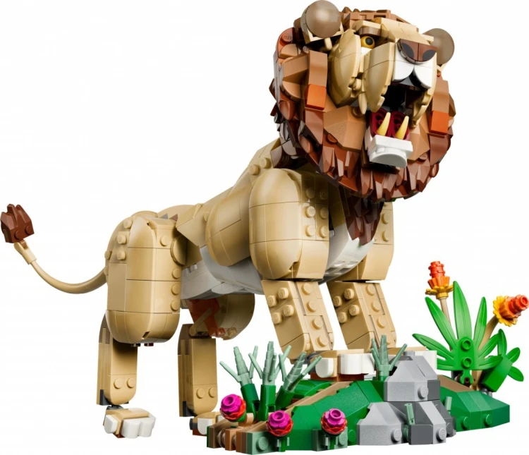 LEGO Klocki Creator 31386 Dzikie zwierzęta: Dumny lew