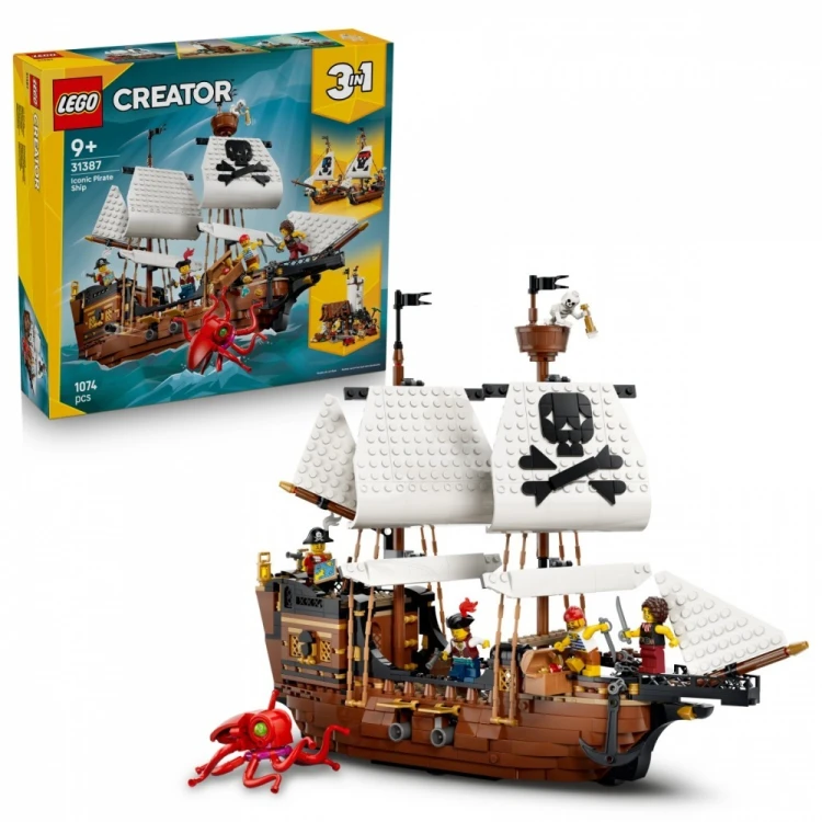 LEGO Klocki Creator 31387 Legendarny statek piracki