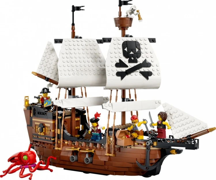 LEGO Klocki Creator 31387 Legendarny statek piracki