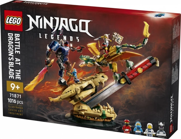 LEGO Klocki Ninjago 71871 Bitwa o Smocze Ostrze