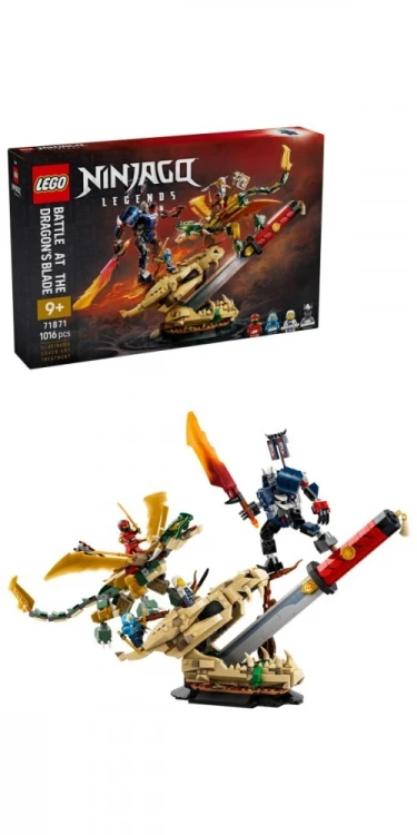LEGO Klocki Ninjago 71871 Bitwa o Smocze Ostrze