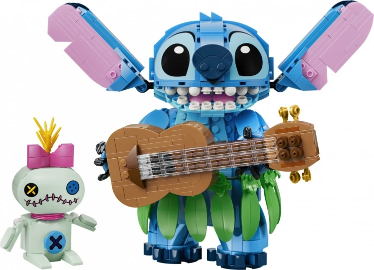 LEGO Klocki Disney 43296 Stitch i Strupka