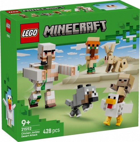 LEGO Klocki Minecraft 21592 Atak kurzego jeźdźca na pustyni