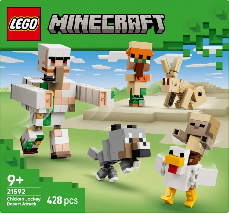 LEGO Klocki Minecraft 21592 Atak kurzego jeźdźca na pustyni