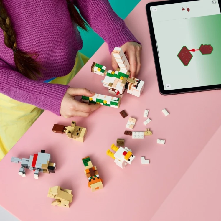 LEGO Klocki Minecraft 21592 Atak kurzego jeźdźca na pustyni