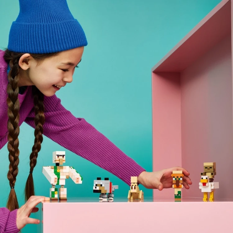 LEGO Klocki Minecraft 21592 Atak kurzego jeźdźca na pustyni