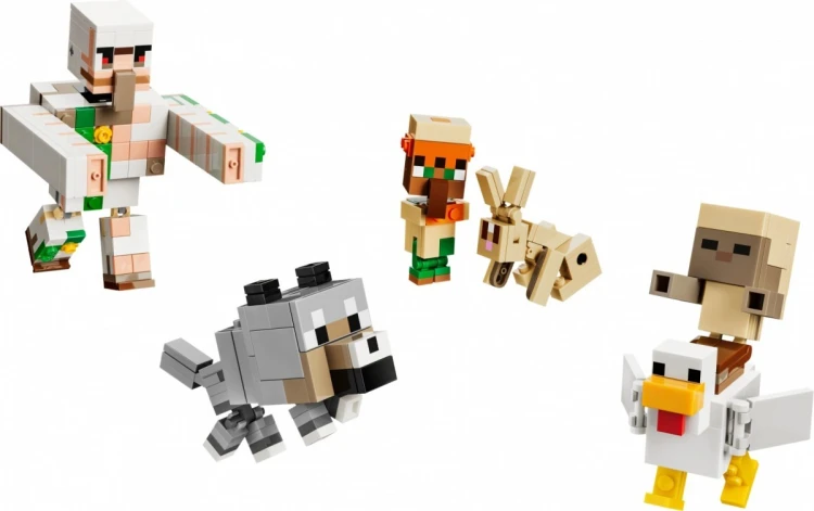 LEGO Klocki Minecraft 21592 Atak kurzego jeźdźca na pustyni