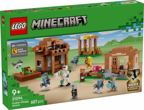LEGO Klocki Minecraft 21596 Najazd przywoływaczy na wioskę