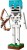 LEGO Klocki Minecraft 21594 Szkielet