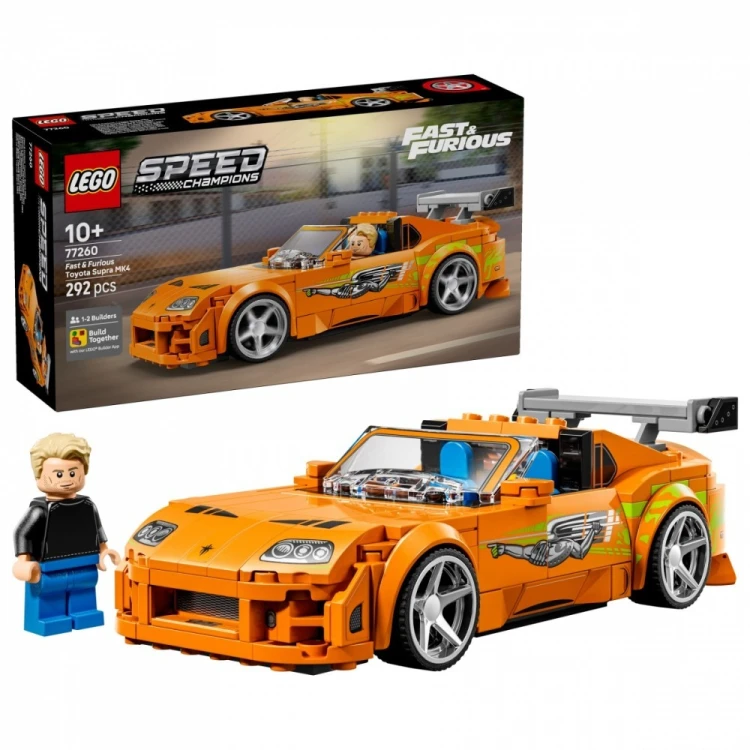 LEGO Klocki Speed Champions 77260 Szybcy i wściekli Toyota Supra MK4