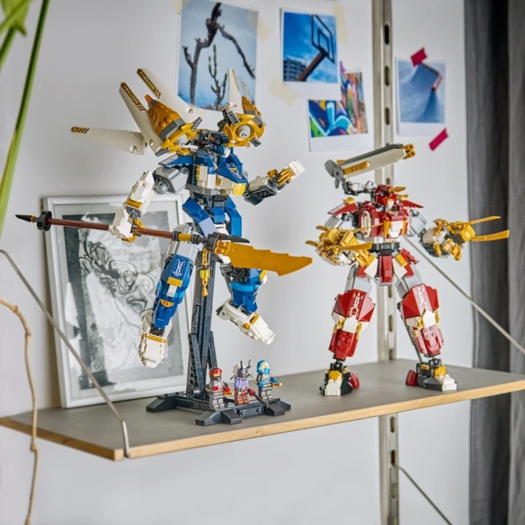 LEGO Klocki Ninjago 71870 Bliźniacze tytanowe mechy