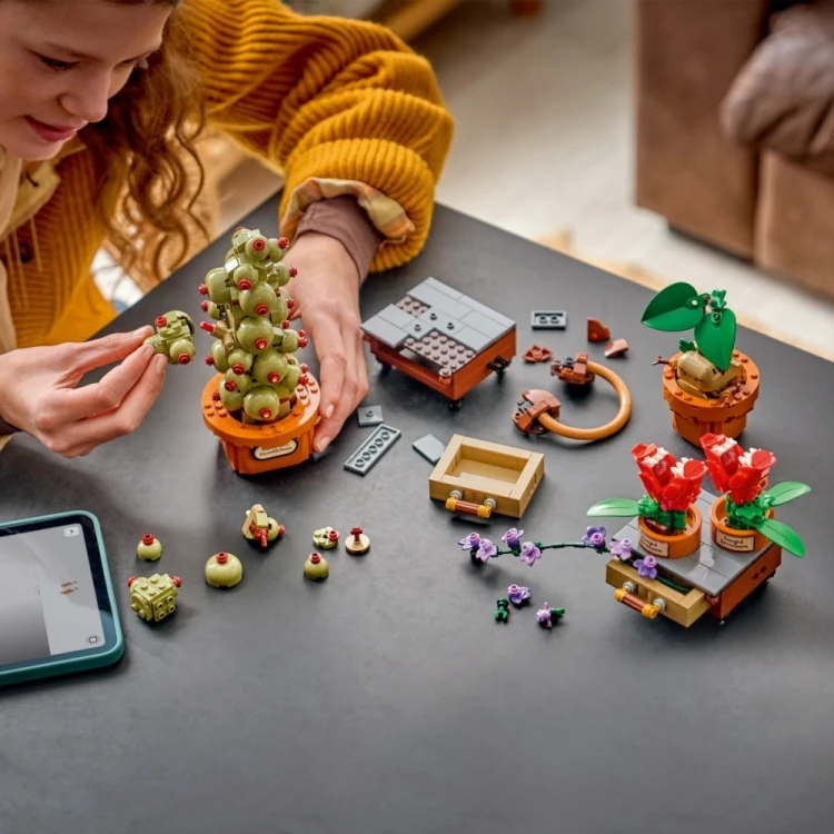 LEGO Klocki Harry Potter 76474 Rośliny z lekcji zielarstwa w Hogwarcie