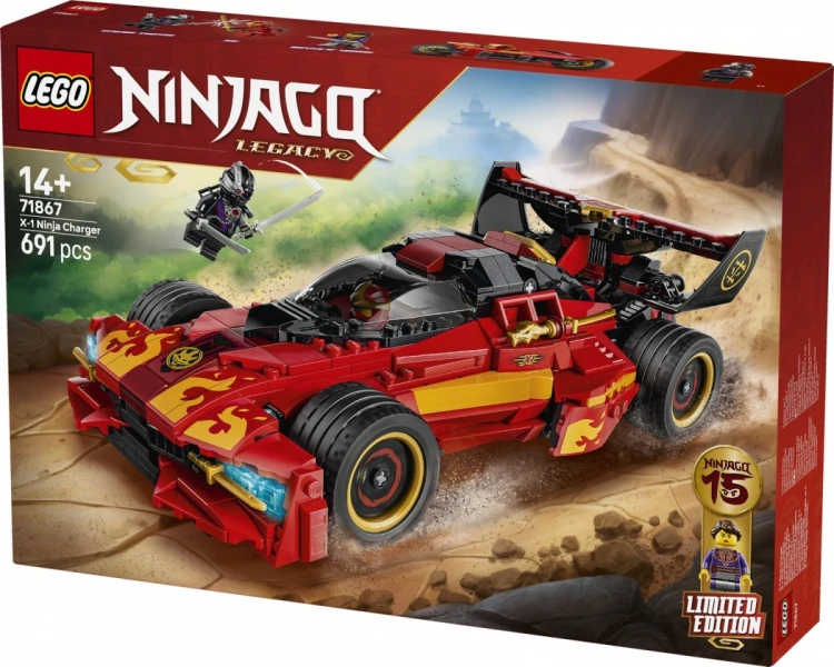 LEGO Klocki Ninjago 71867 Ninjaścigacz X-1 - 15-lecie