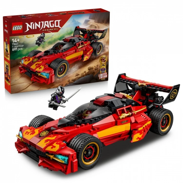 LEGO Klocki Ninjago 71867 Ninjaścigacz X-1 - 15-lecie