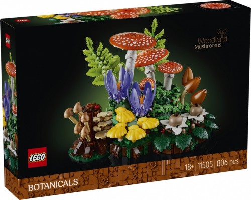 LEGO Klocki Botanicals 11505 Grzyby leśne