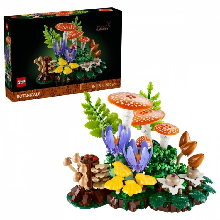 LEGO Klocki Botanicals 11505 Grzyby leśne