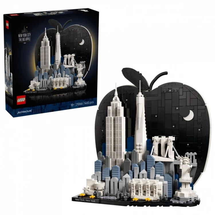 LEGO Klocki Architecture 21066 Nowy Jork - Wielkie Jabłko