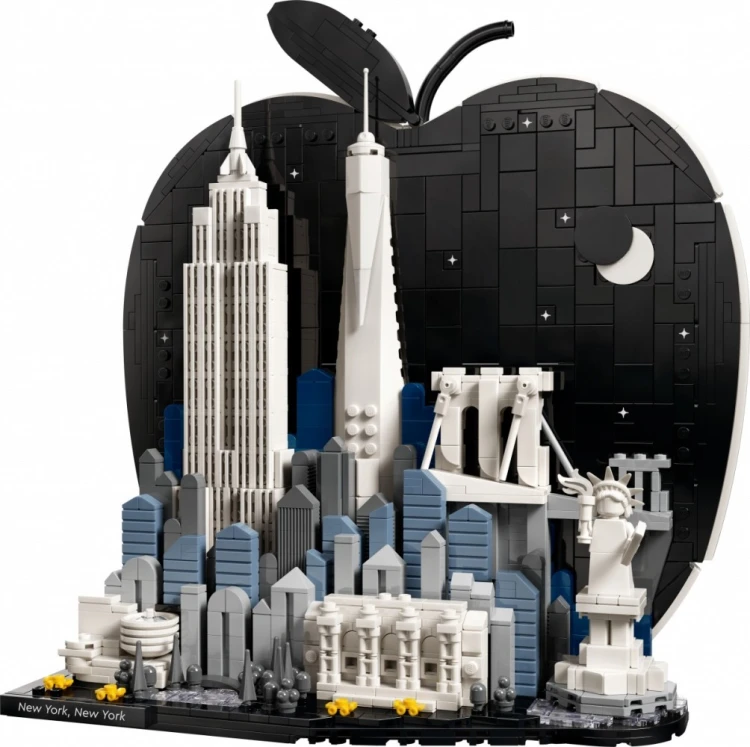 LEGO Klocki Architecture 21066 Nowy Jork - Wielkie Jabłko