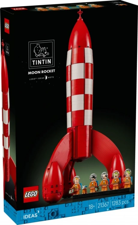 LEGO Klocki Ideas 21367 Tintin i rakieta na Księżyc