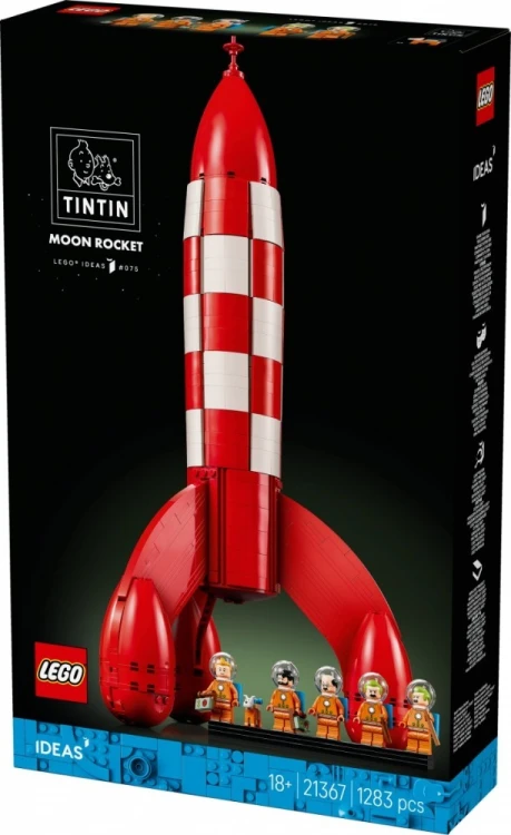 LEGO Klocki Ideas 21367 Tintin i rakieta na Księżyc
