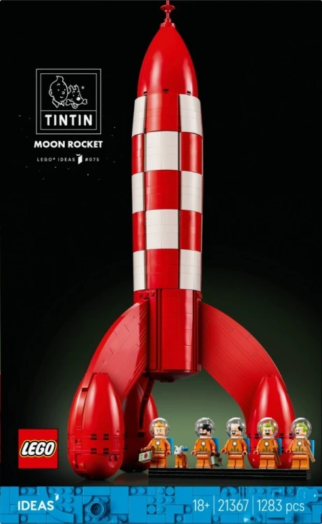LEGO Klocki Ideas 21367 Tintin i rakieta na Księżyc