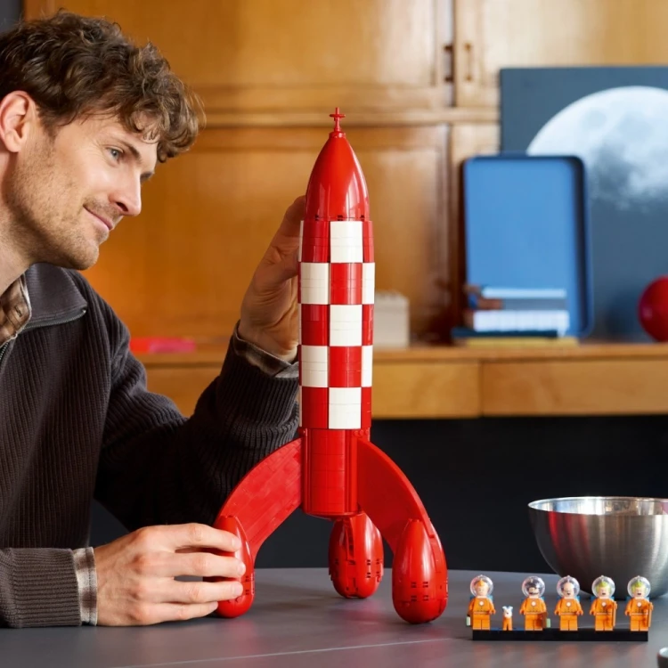 LEGO Klocki Ideas 21367 Tintin i rakieta na Księżyc