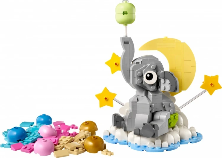 LEGO Klocki Iconic 40814 Słoniątko na niebie