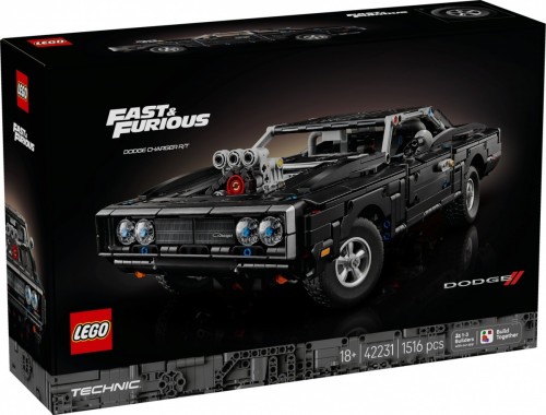 LEGO Klocki Technic 42231 Samochód Fast and Furious Dodge Charger R/T