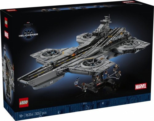LEGO Klocki Marvel Super Heroes 76354 Lotniskowiec T.A.R.C.Z.Y