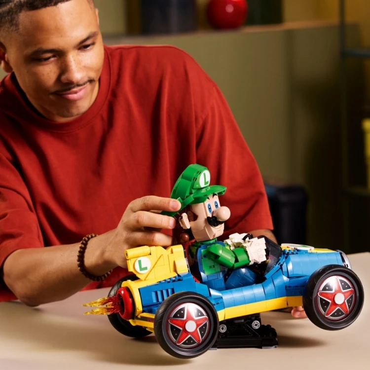 LEGO Klocki Super Mario 72050 Mario Kart - Luigi i Mach 8