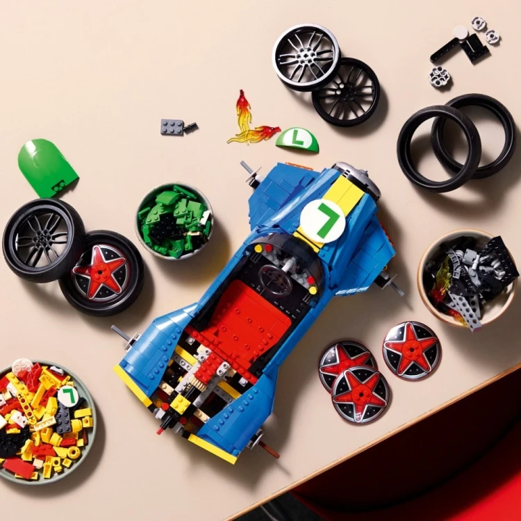LEGO Klocki Super Mario 72050 Mario Kart - Luigi i Mach 8
