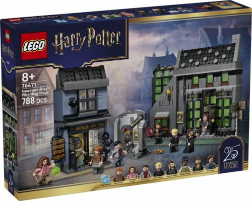 LEGO Klocki Harry Potter 76471 Magiczne sklepy na ulicy Śmiertelnego Nokturnu