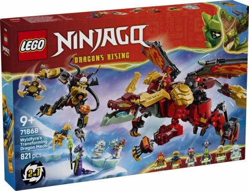 LEGO Klocki Ninjago 71868 Transformujący smoczy mech Wyldfyre