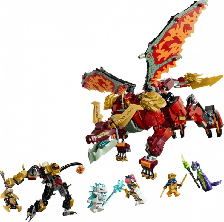LEGO Klocki Ninjago 71868 Transformujący smoczy mech Wyldfyre