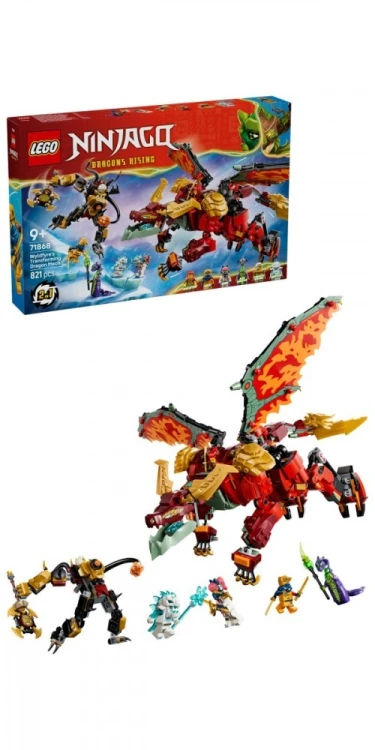 LEGO Klocki Ninjago 71868 Transformujący smoczy mech Wyldfyre