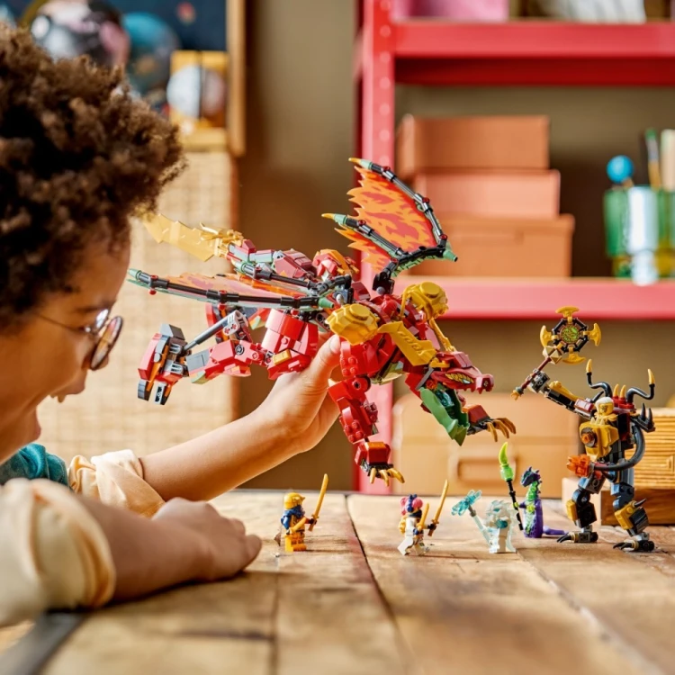 LEGO Klocki Ninjago 71868 Transformujący smoczy mech Wyldfyre