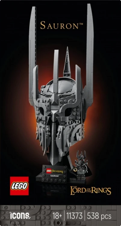 LEGO Klocki Icons 11373 Władca pierścieni: Hełm Saurona