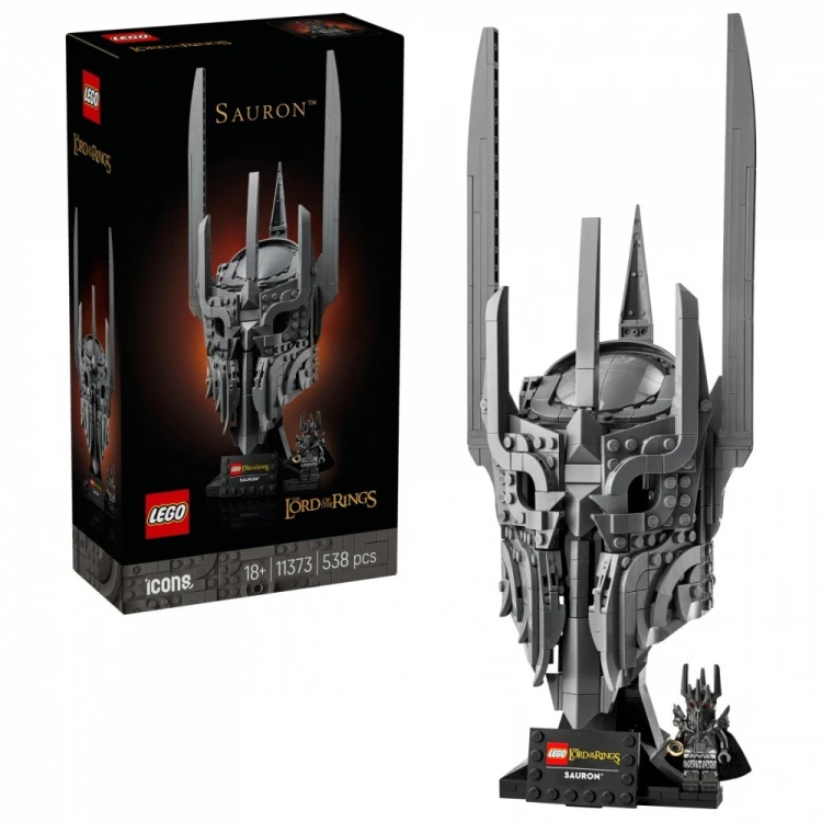 LEGO Klocki Icons 11373 Władca pierścieni: Hełm Saurona