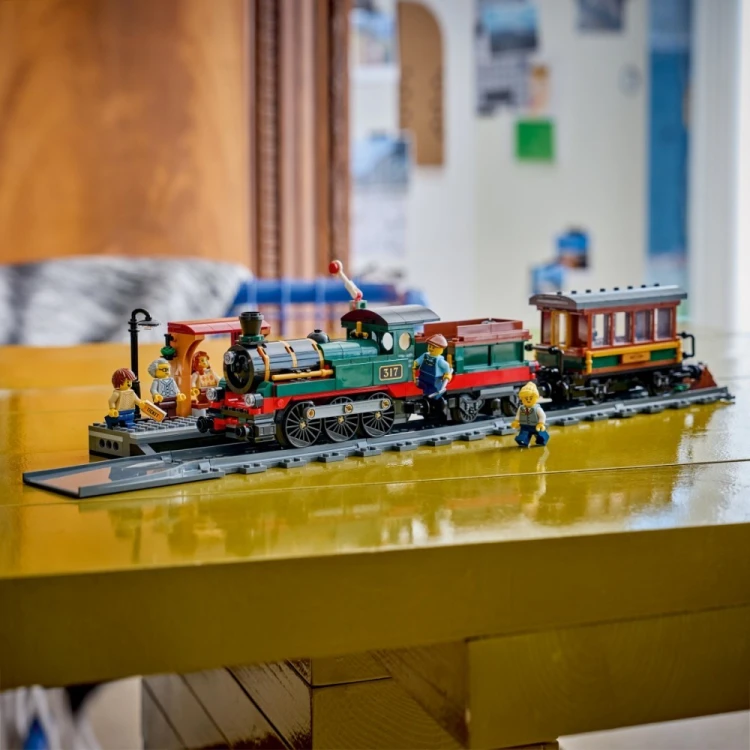 LEGO Klocki City 60511 Retro pociąg z lokomotywą parową