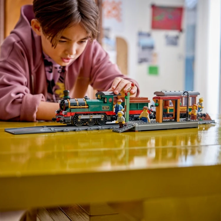 LEGO Klocki City 60511 Retro pociąg z lokomotywą parową