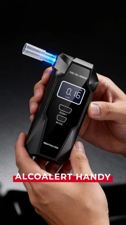 AlcoAlert Alkomat elektrochemiczny Handy